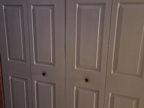 Bedroom closet doors 