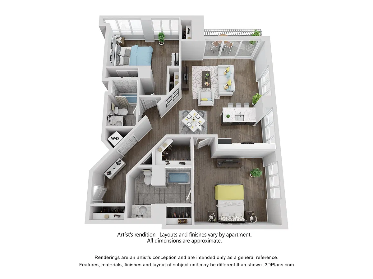 Floor plan B1