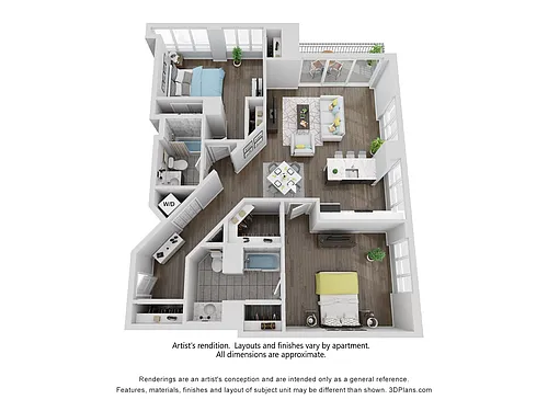 Floor plan B1