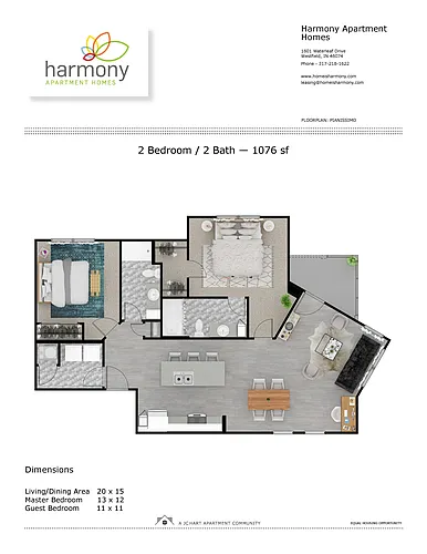 Floor plan Pianissimo 2.2