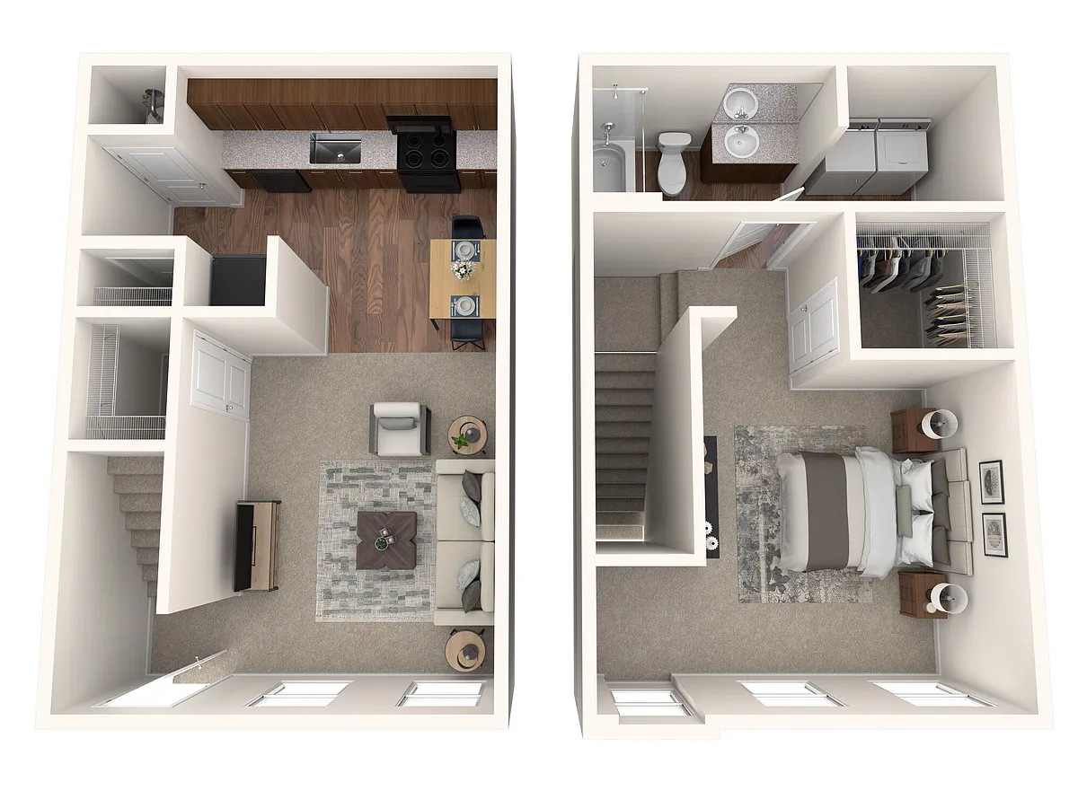 Floor plan The Burke