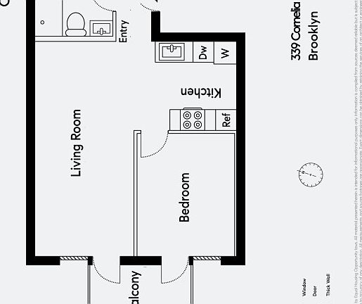 2nd image of 339 Cornelia St #6