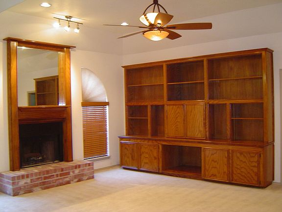 Oak  Built-Ins