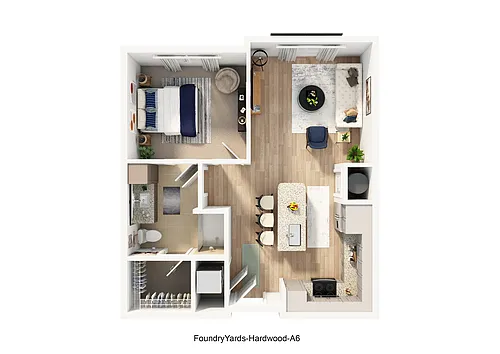 Floor plan A6