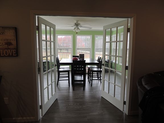 French doors to Sunroom