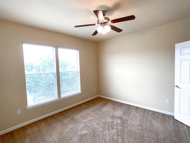 Large Bedroom with Lush Carpet Large Bedroom with Lush Carpet