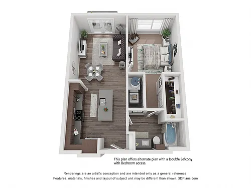 Floor plan A1