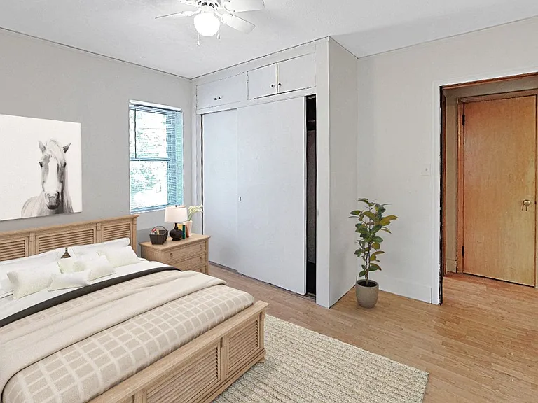 Welcome to Central Lakes of Uptown, where modern living meets comfort. This beautifully designed bedroom features sleek finishes, ample natural light, and a spacious layout. Make it yours today by scheduling a tour!