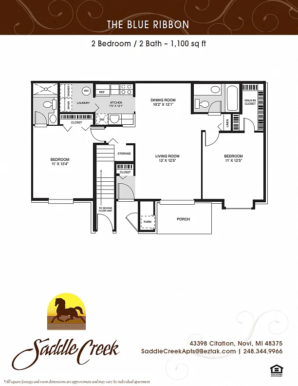 Floor plan Blue Ribbon