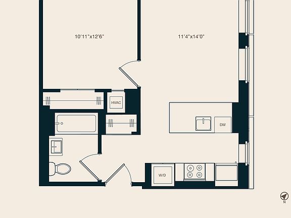 2nd image of 17 Hanover Pl #Penthouse 1c