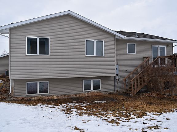 Deck with stairs