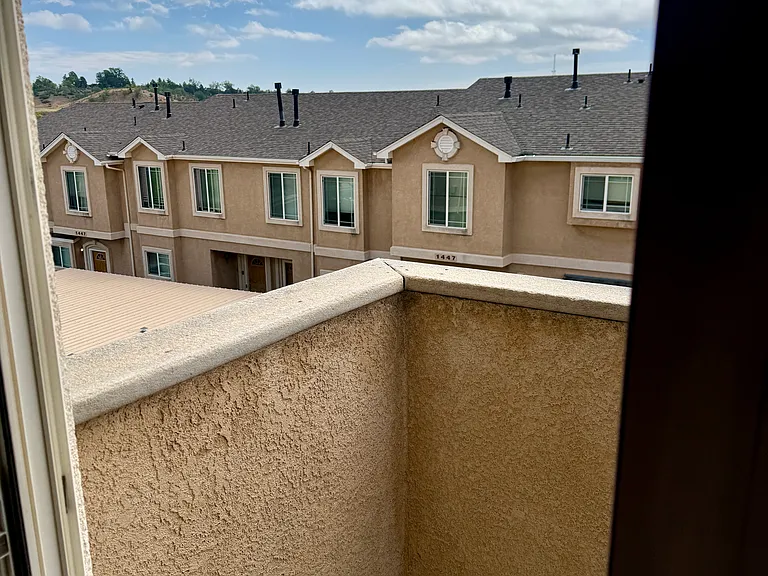 Upper Master Bedroom Balcony