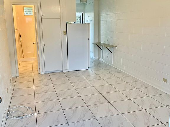 View through living room standing at the front door