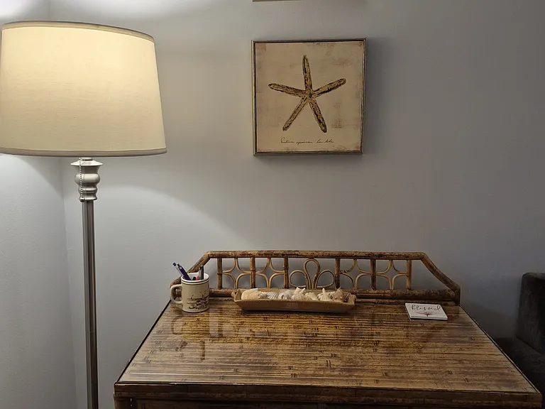 Workspace in main living area