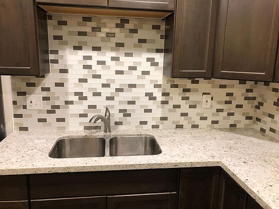 New Quartz Counter and Stainless steel sink