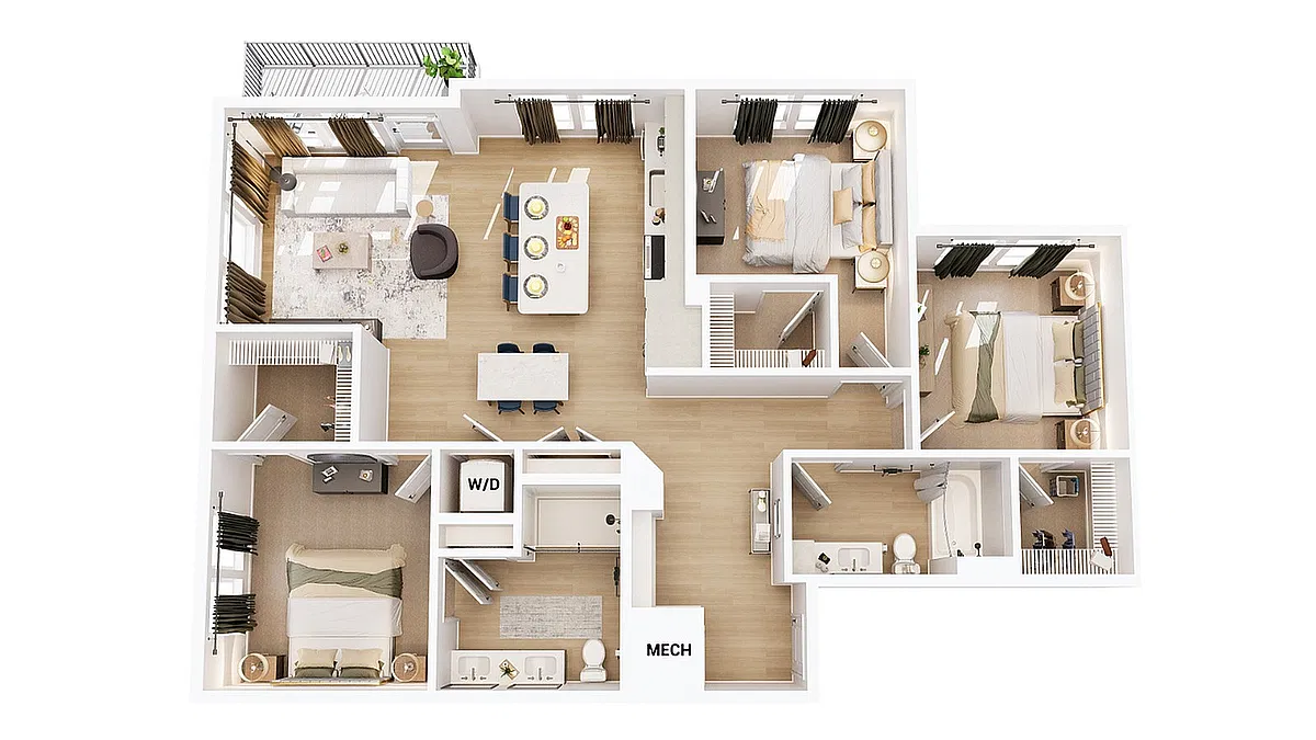 Floor plan C1