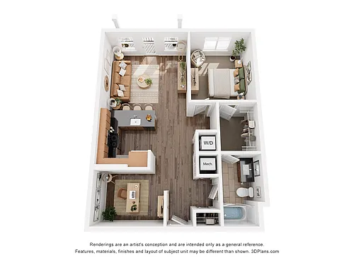 Floor plan A13