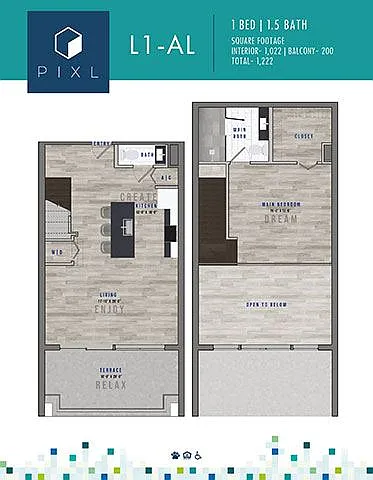 Floor plan L1-AL