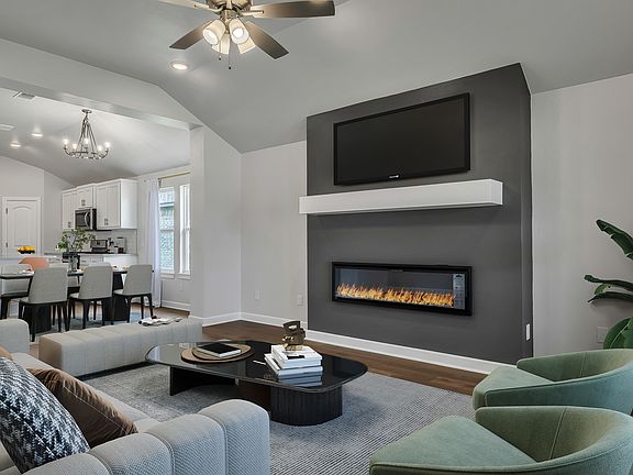 Living Room, Dining Area Kitchen