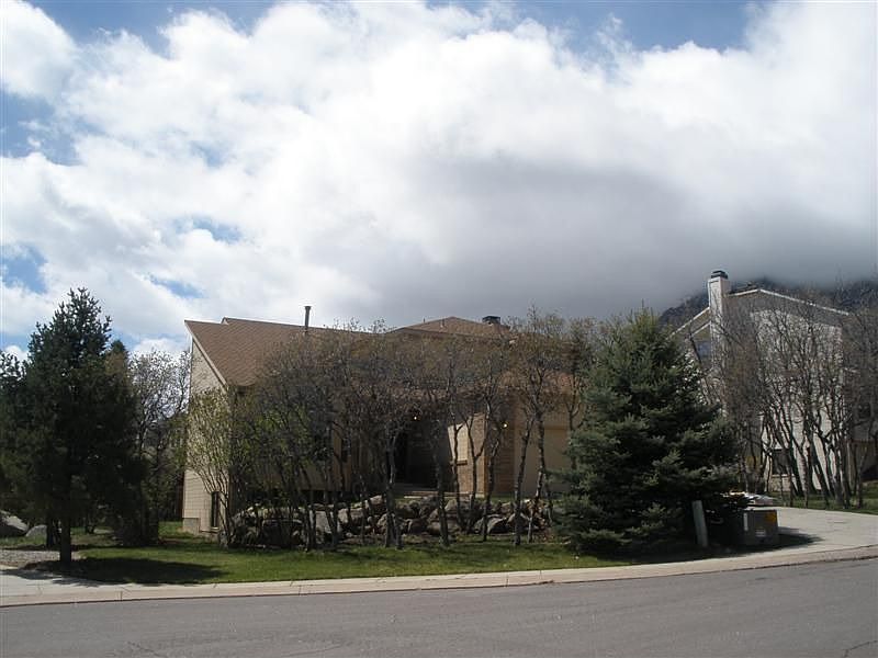 View from cul de sac