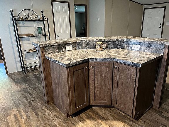 Kitchen Island with storage.