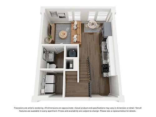 Floor plan The Presley Loft
