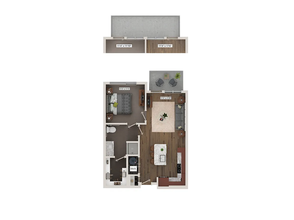 Floor plan A3.1- ADA