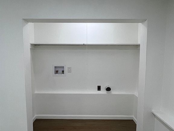 Landry hook-ups (pending installation of barn style doors). See 212 Wall Street #1/2 for end result