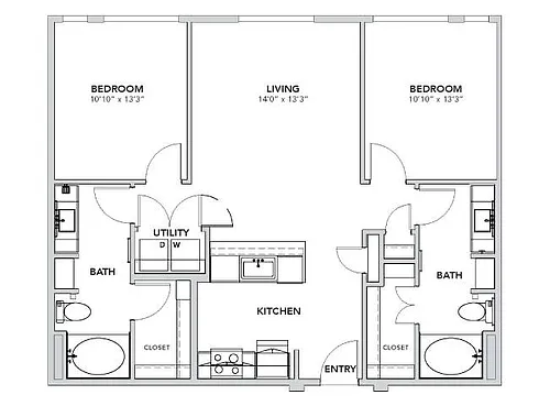 Floor plan B1 Alt. - III