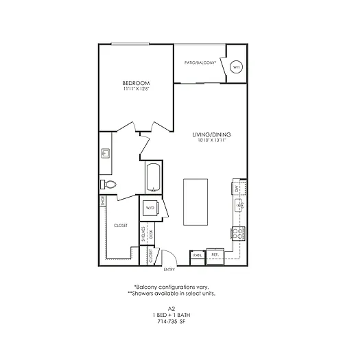 Floor plan A2