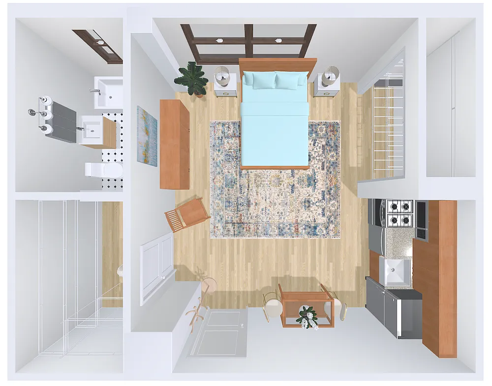 Floor plan studio 9
