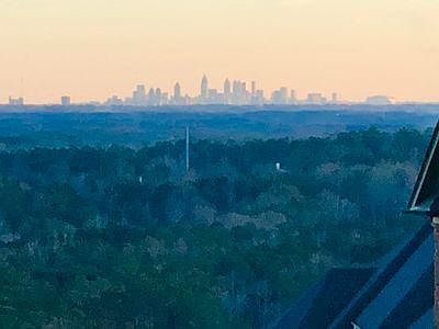 Atlanta skyline views from the street