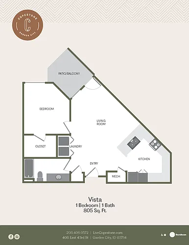 Floor plan Vista