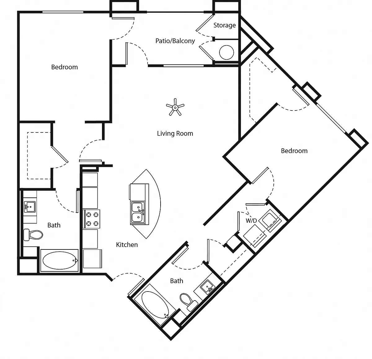 Floor plan B8