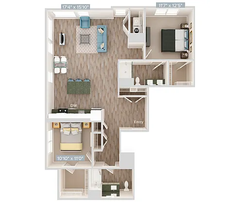 Floor plan B7_1310