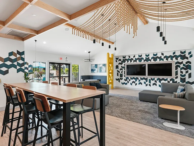 Your social hub, steps from home.