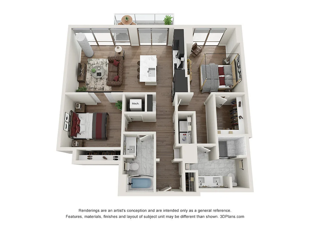 Floor plan B1.T