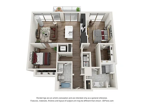 Floor plan B1.T
