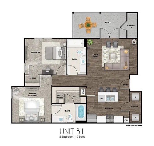 Floor plan B1