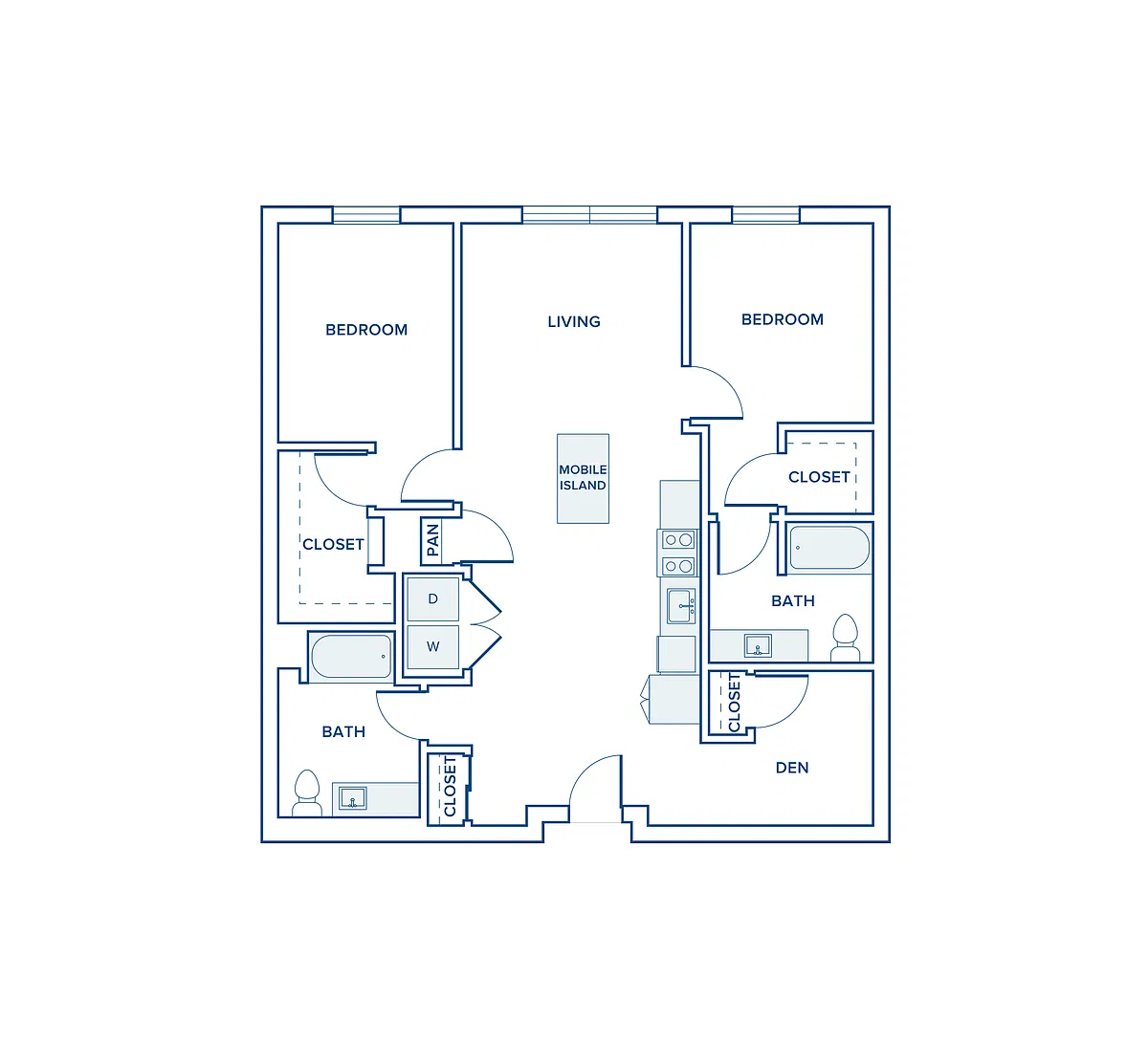 Floor plan B07D