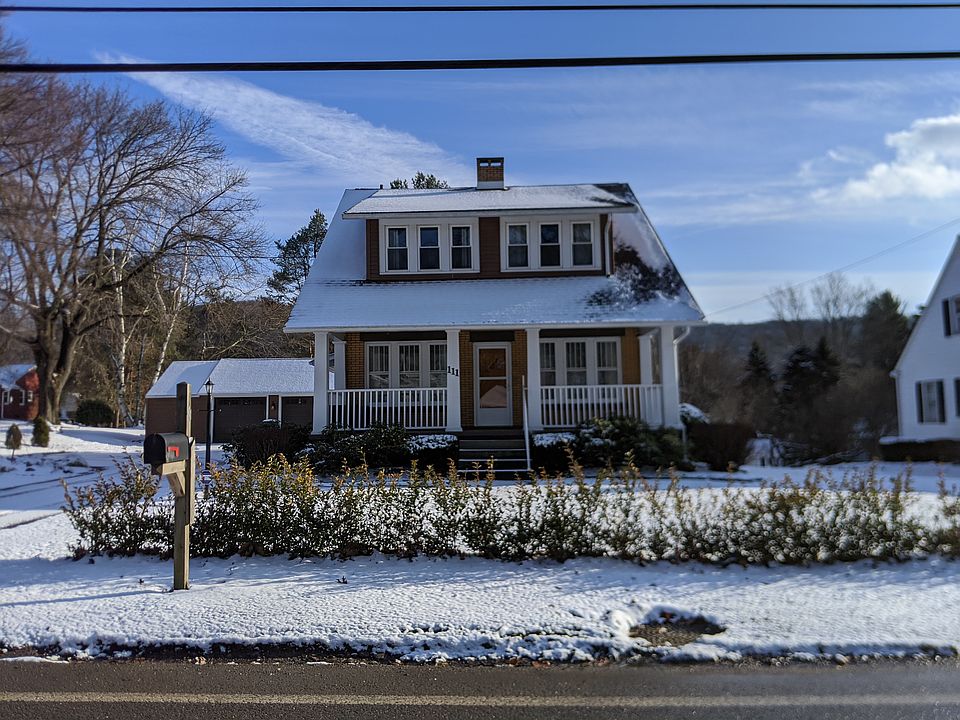 Front view from road