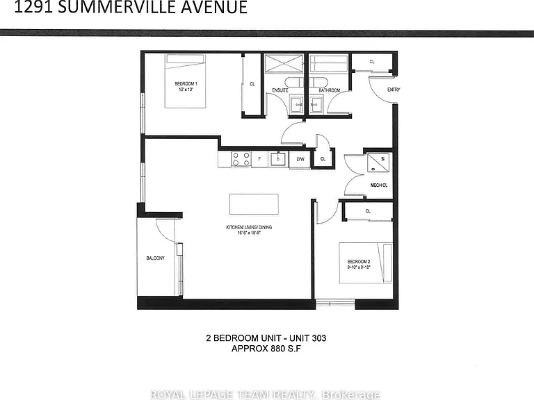 1291 Summerville Ave #303 — Photo 13