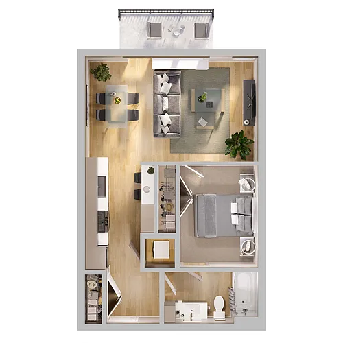 Floor plan A1