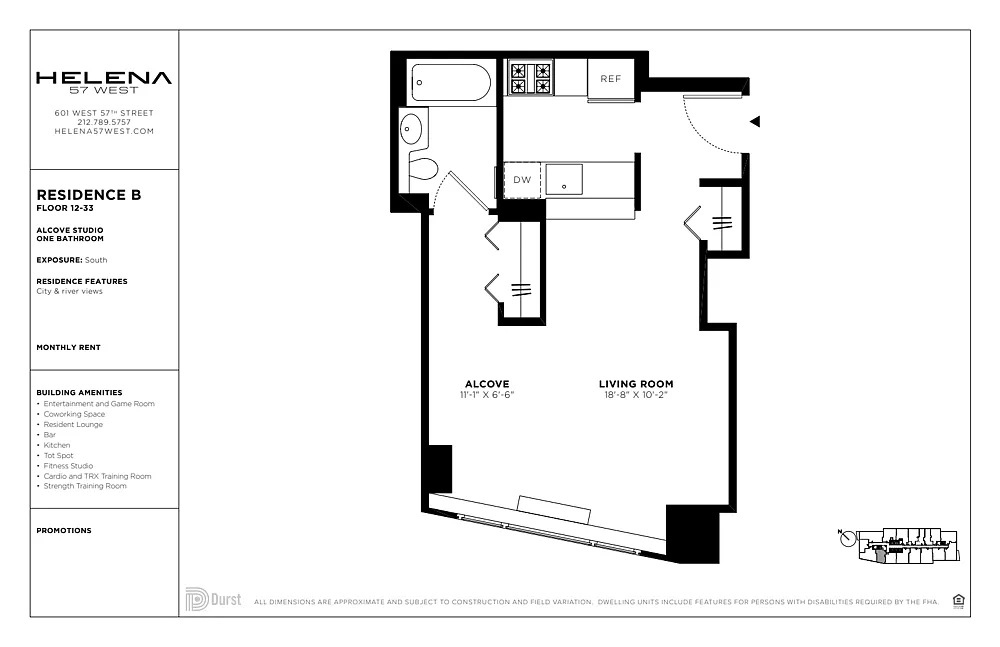 Building Photo - 601 W 57th St #16B