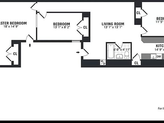 2nd image of 284 Lenox Ave APT 1
