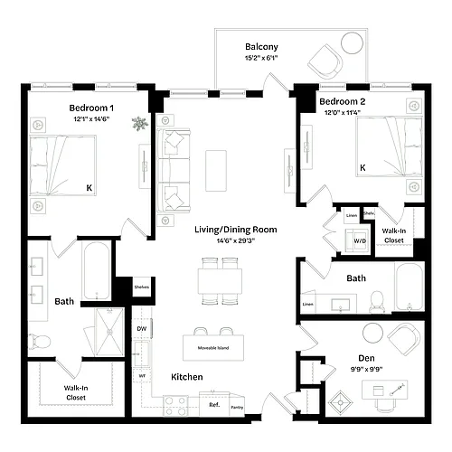 Floor plan BD2