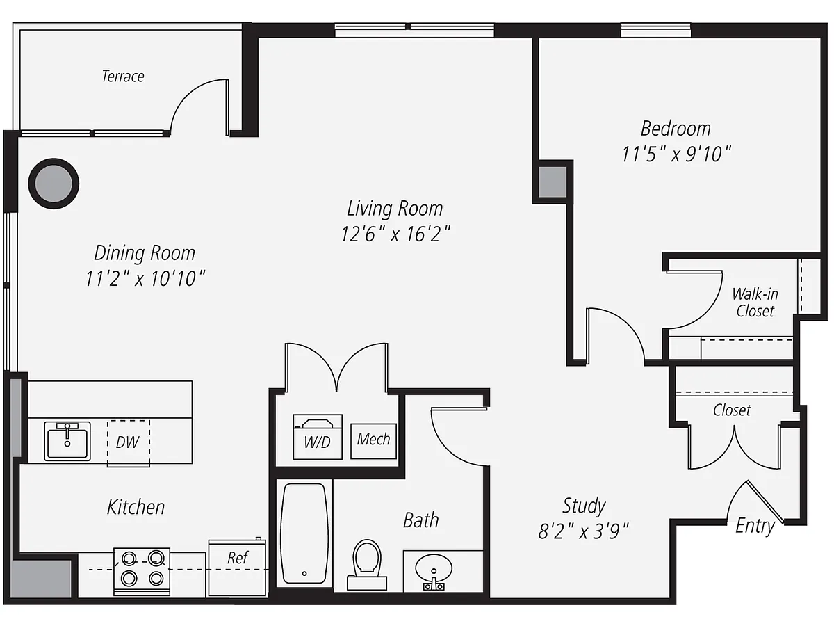 Floor plan A23