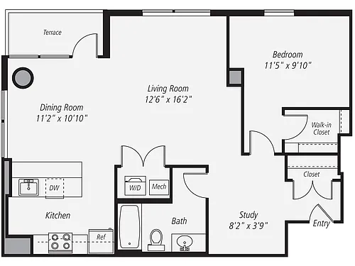 Floor plan A23