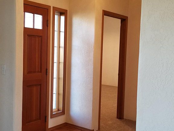 Entry and master bedroom door