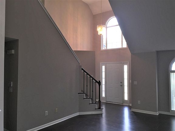 Grand two-story foyer